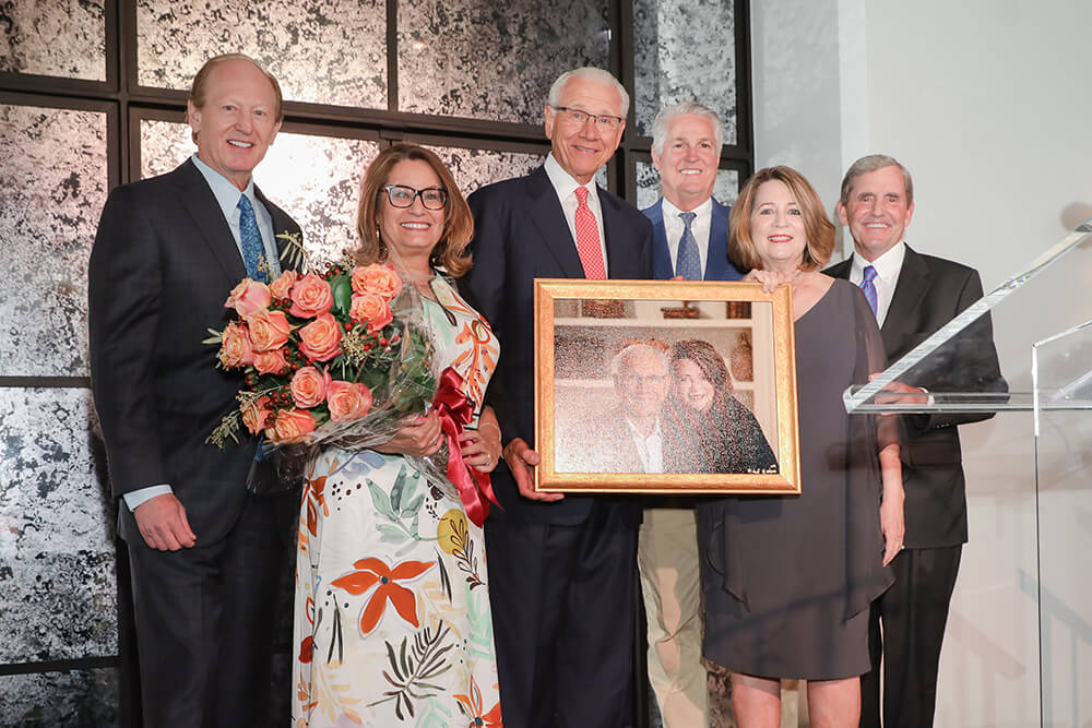 Carol and John Kafka were honored at Catholic Charities' Wine & Dine.