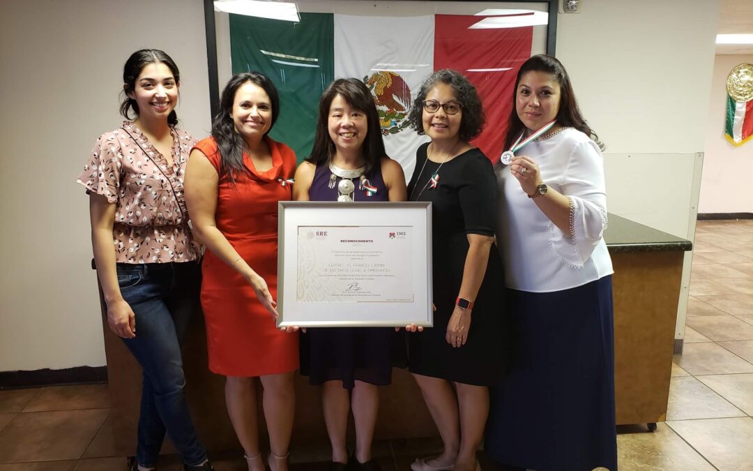 Mexican Government Awards Honor to Catholic Charities’ Cabrini Center
