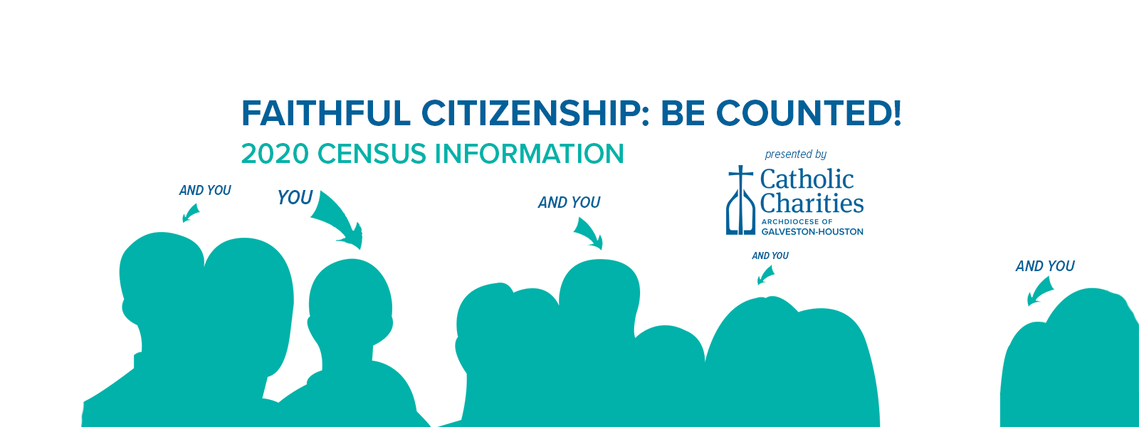 Be counted in the 2020 U.S. Census!