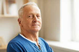 Portrait of Senior Man Indoors