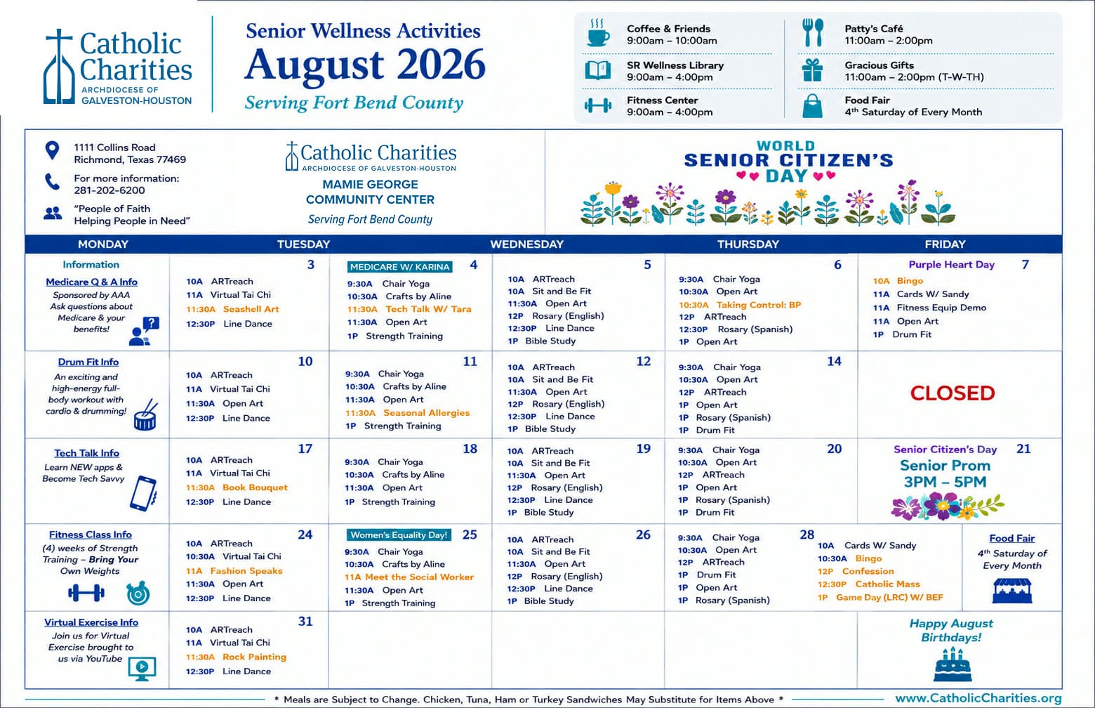 August 2026 Calendar
