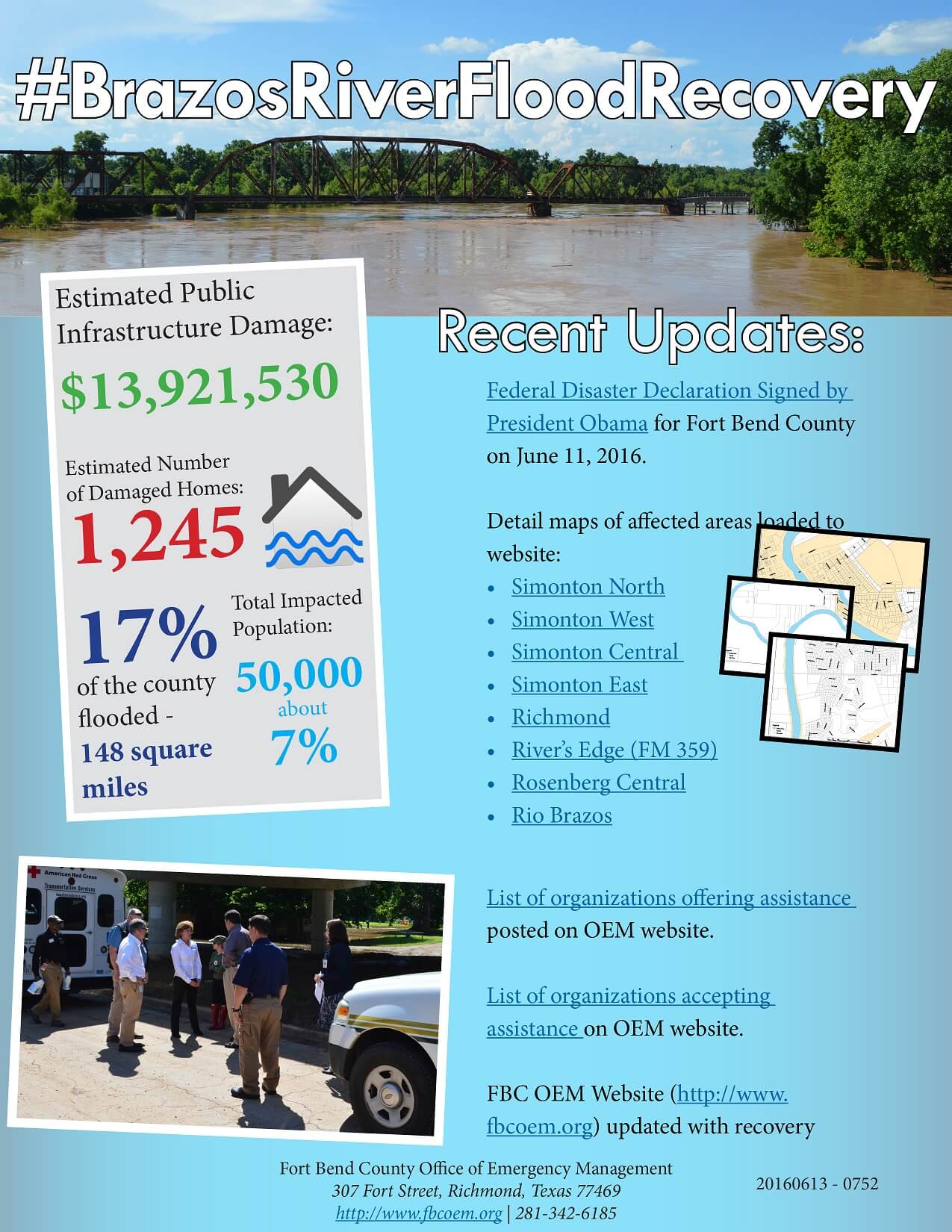Brazos River Flood Recovery Info Sheet