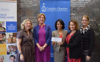 Catholic Charities Receives $10,000 from Frost Bank for Disaster Relief