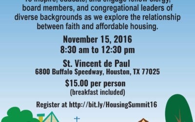 Faith and Affordable Housing Summit
