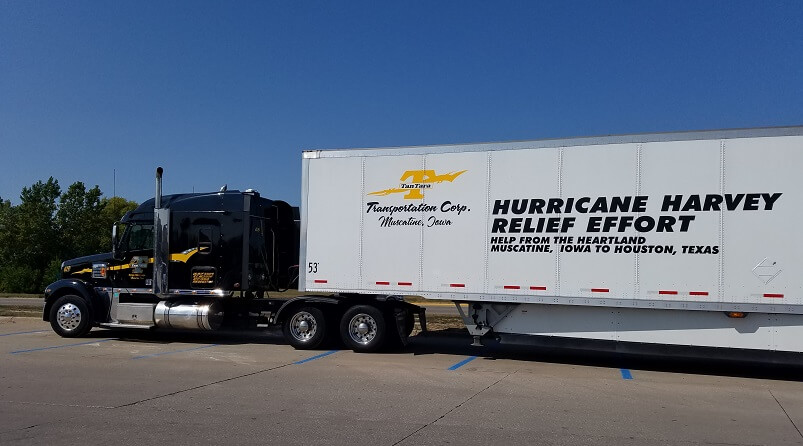 Catholic Charities of Galveston-Houston Set to Receive 65 Vehicles Filled With Harvey Relief Supplies