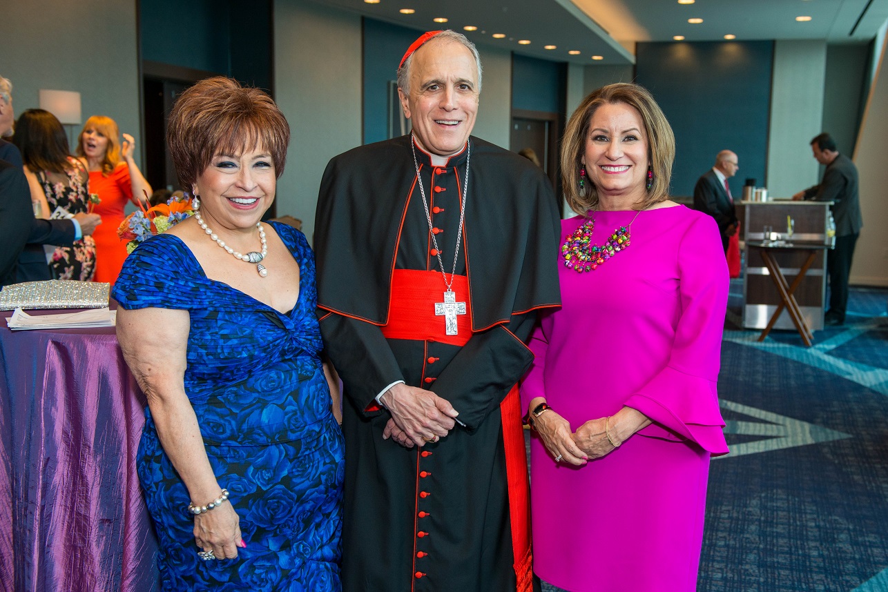 Trini Mendhall, Cardinal DiNardo, Cynthia N. Colbert