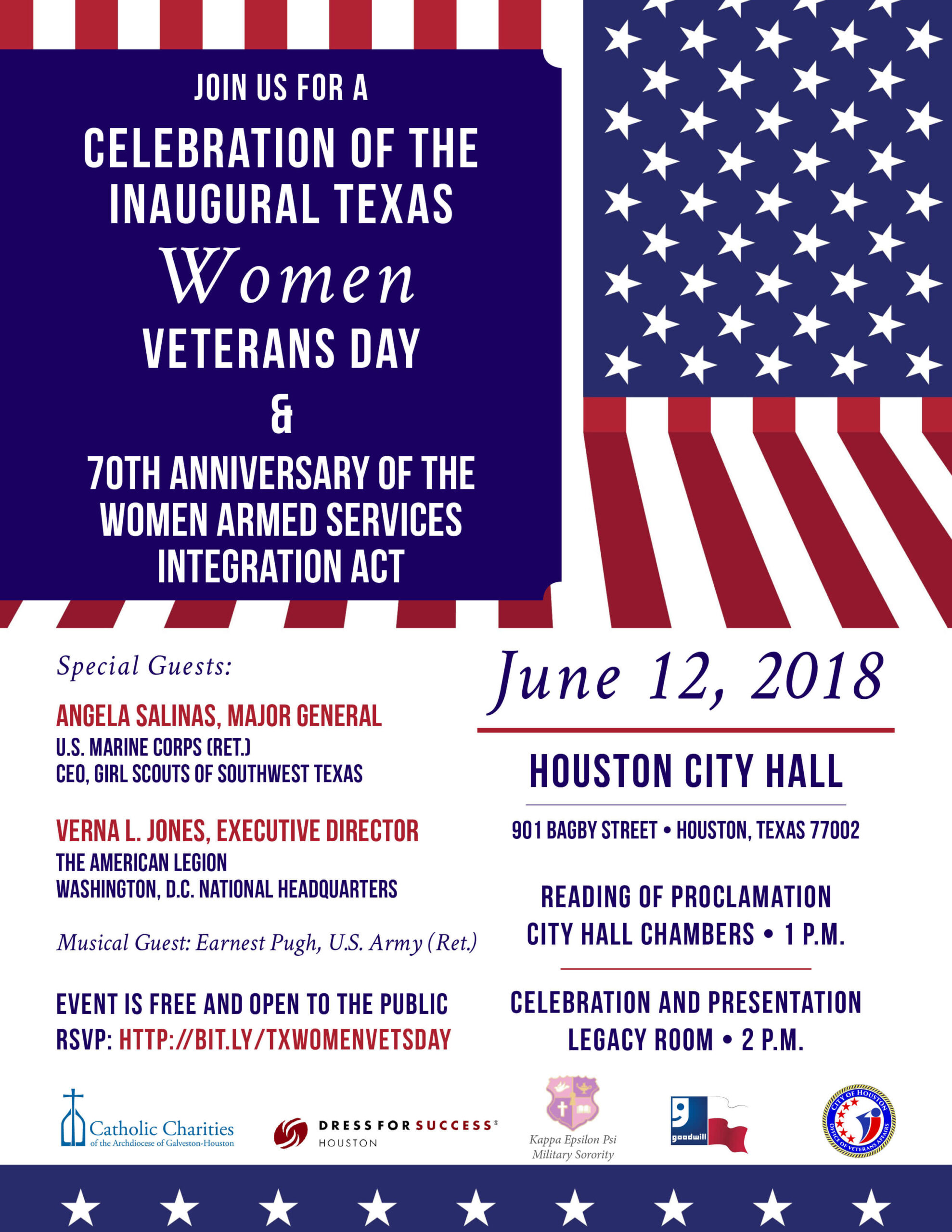 Texas Women Veterans Day Flyer June 12, 2018