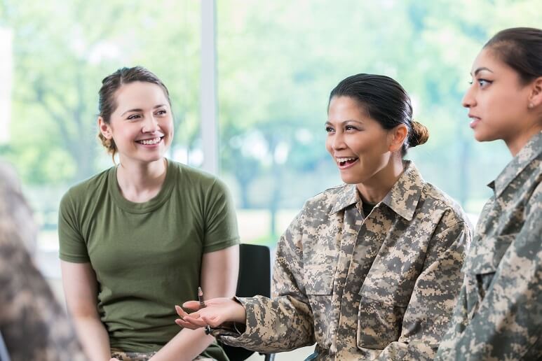 Mental health for active duty, veterans and their families. Catholic Charities can help!